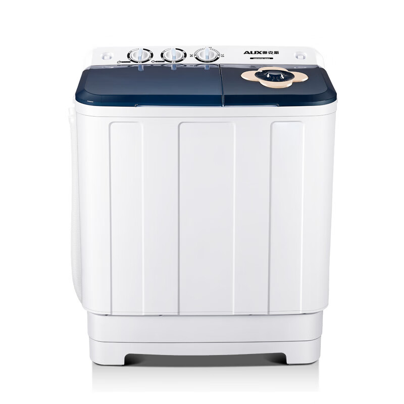 奥克斯（AUX）洗脱13公斤大容量半全自动洗衣机家用双桶双缸洗衣机洗脱分离大容量商用 洗+脱13公斤动力款（洗涤8公斤+脱水5公斤）