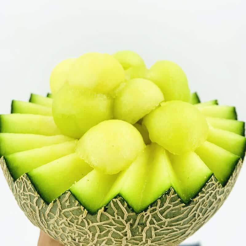 良蚨鲜 海南玫陇网纹瓜新鲜应季玫珑蜜瓜冰淇淋甜瓜孕妇水果 精选5斤优选玫龙蜜瓜2-3个