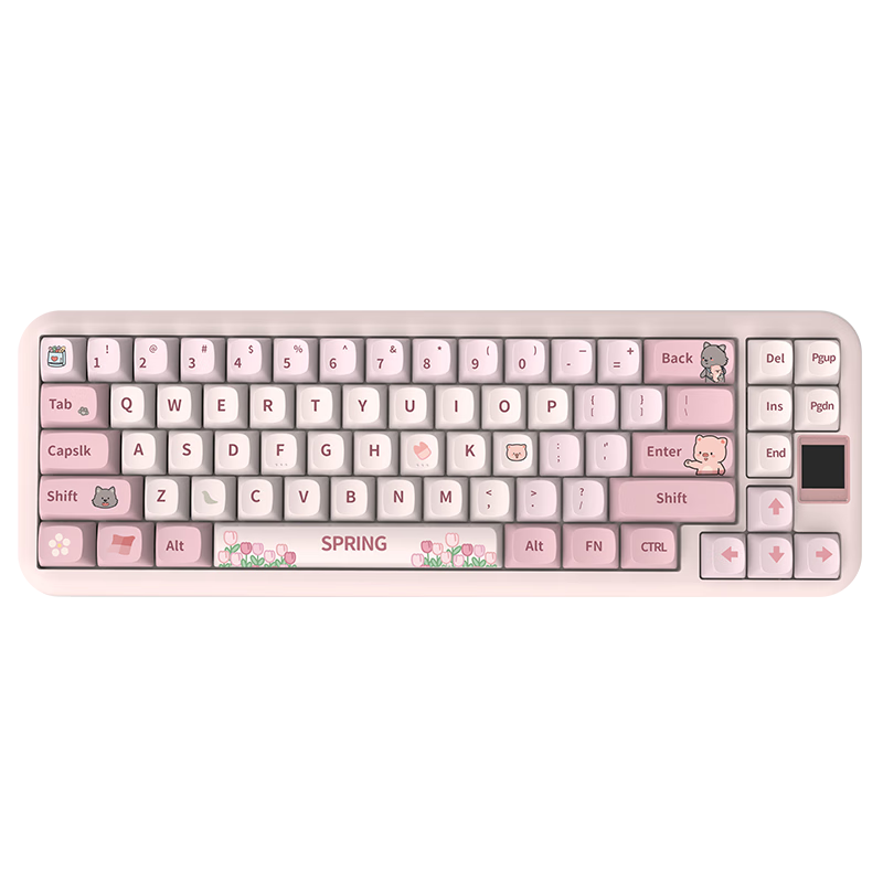 CoolKiller springϵ����ģ���ƻ���е���� ȫ���Ȳ��gasket�ṹ�칫��Ϸ�羺���� CK68 spring���廭�ʺУ�RGB