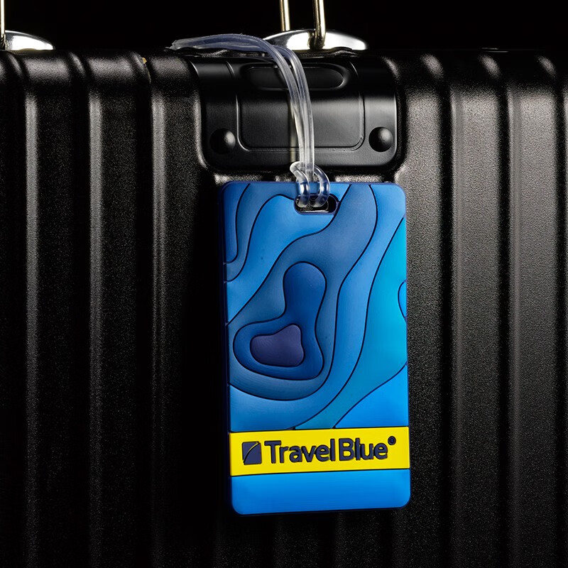蓝旅（TRAVEL BLUE）拉杆箱识别行李牌旅行箱托运挂牌行李箱登机吊牌含手写信息纸卡 彩色1
