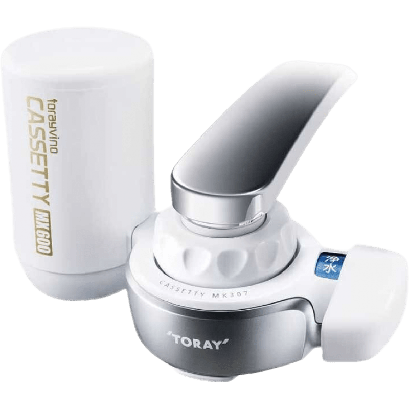 東麗（TORAY）【日本直郵 日本發(fā)貨】臺上龍頭凈水器家用廚房自來水 水龍頭過濾器 MK307MX【總過濾水量600L】 【凈水器】