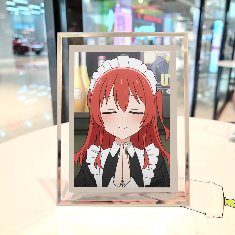 云舵伊藤诚相框诚哥遗照日在校园伊藤诚桂言叶定制水晶相框礼物送同学