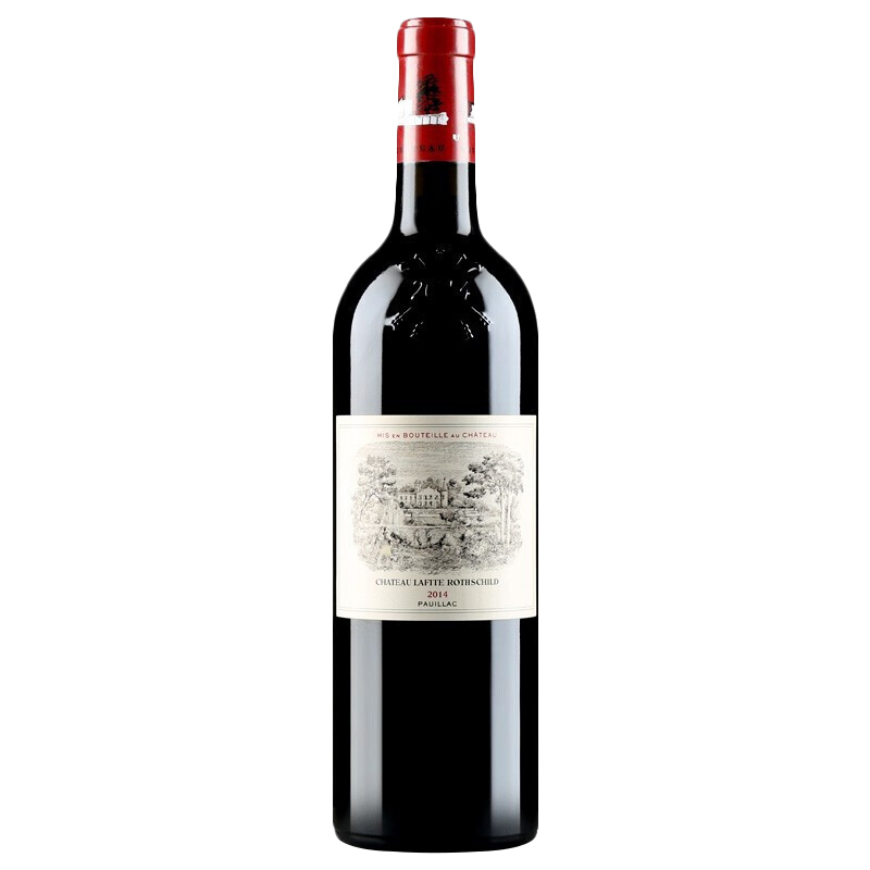 法国拉菲城堡 拉菲古堡干红葡萄酒2014年 750ml 法国1855名庄一级 LAFITE ROTHSCHILD JS98分dmdchax
