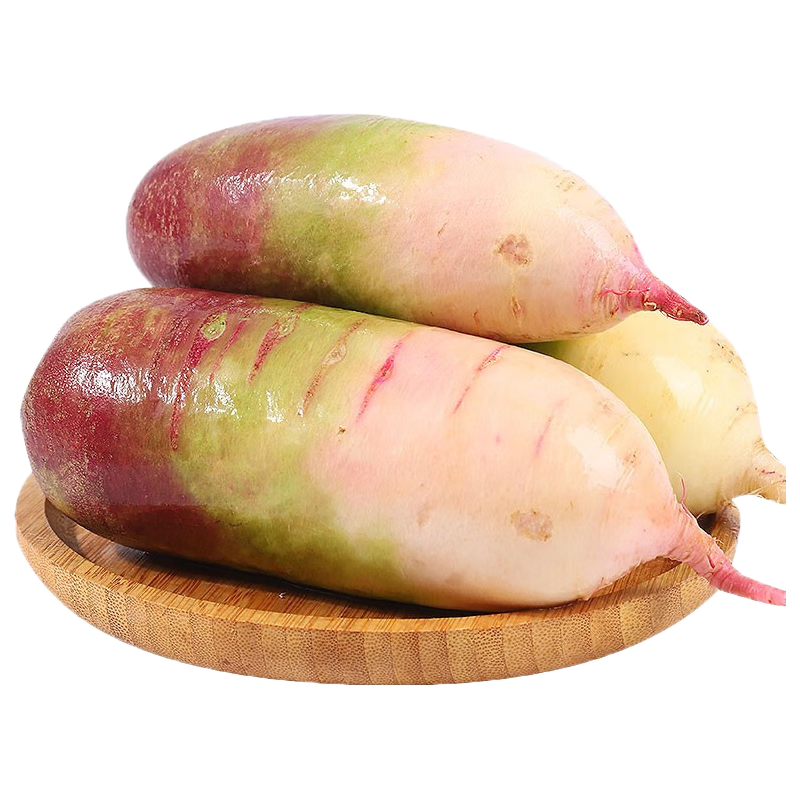 zxc冰淇淋萝卜 冰糖心水果萝卜 新鲜生吃甜脆萝卜 1斤