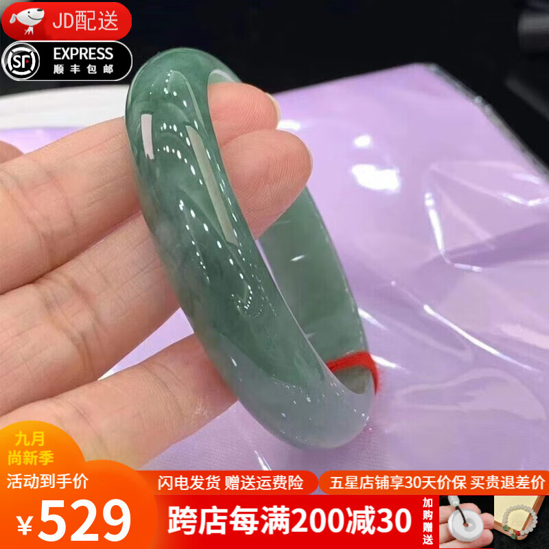 谧玉 翡翠手镯 糯冰种油青玉手镯处理玉镯正圈平安镯送妈妈送老婆礼物 内径62-63mm(附鉴定证书)怎么样,好用不?