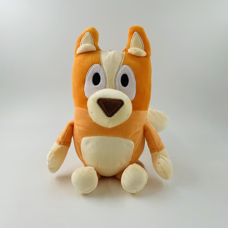 圣诞礼物 生日礼物男孩女孩儿童动画片布鲁伊一家公仔bluey宾果布鲁狗