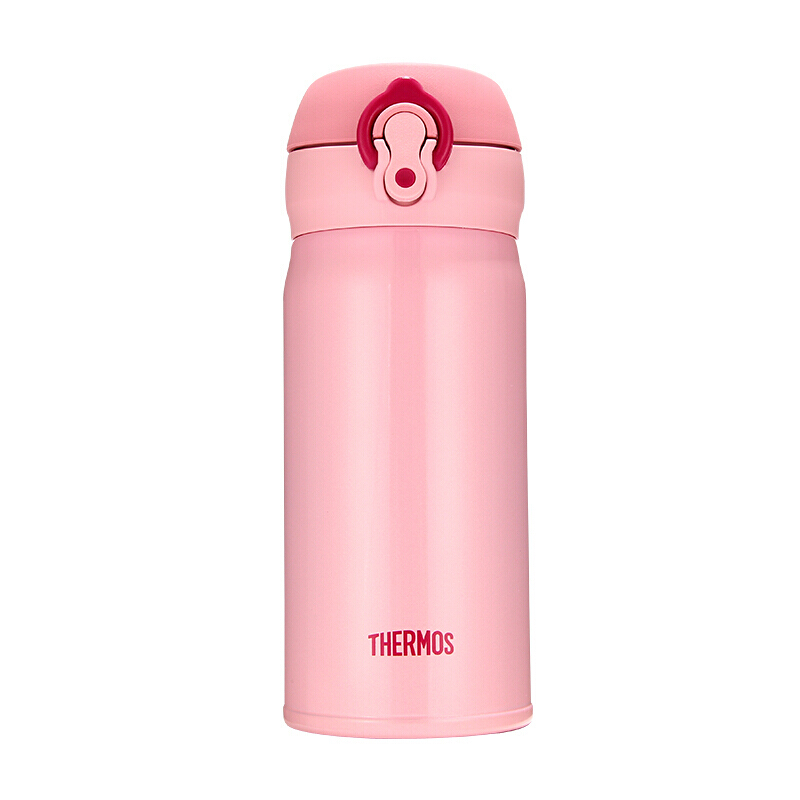 膳魔师(thermos) 保温杯不锈钢水杯粉色350ml保冷杯子男女学生jnl-352