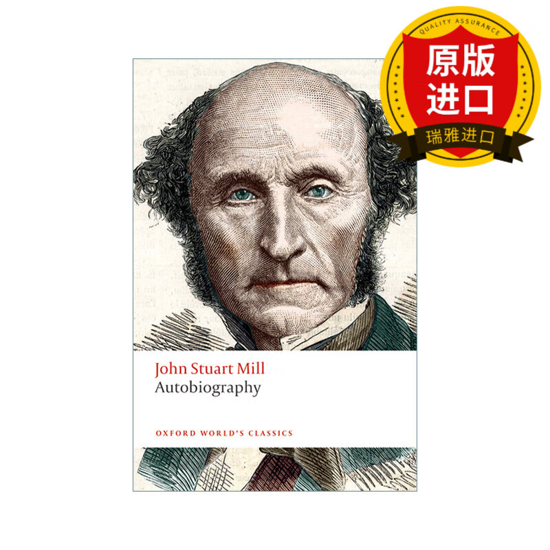 英文原版 autobiography 约翰·穆勒自传 牛津世界经典系列 英文版