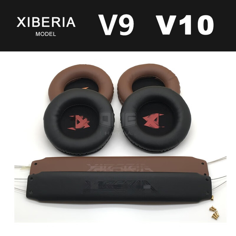西伯利亚k5耳机罩 适用西伯利亚v2v3v10v12v29k0k5k9k10k11 xl耳机套