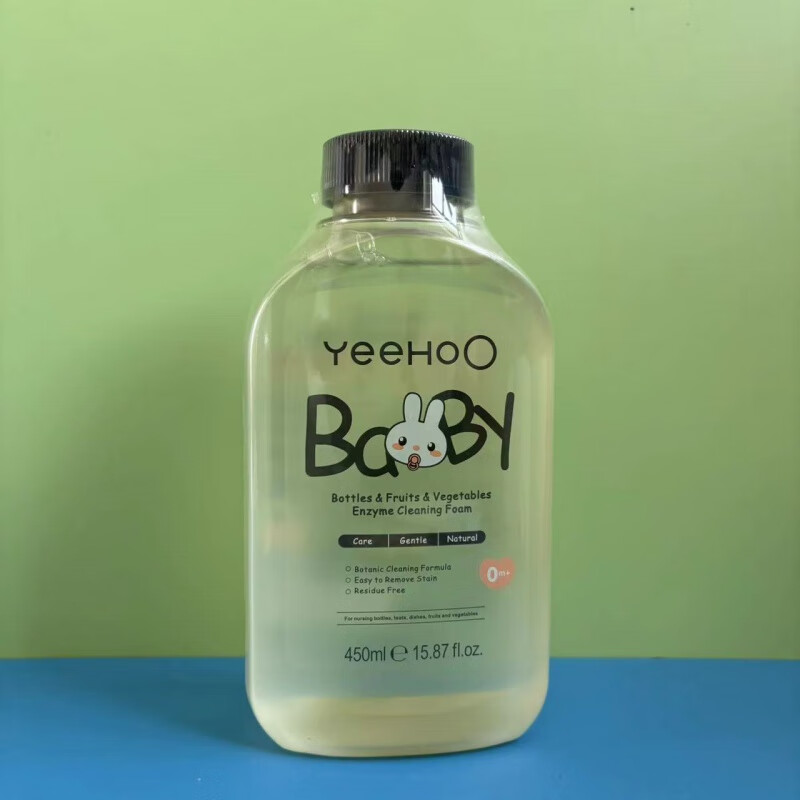 英氏（YEEHOO）英氏奶瓶清洁剂婴儿专用洗奶瓶清洗水果玩具洗洁精宝宝果蔬清洗剂 补充装/袋装