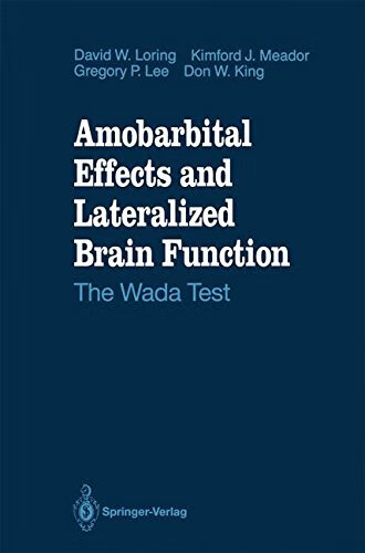 预订 amobarbital effects and lateralized brain function