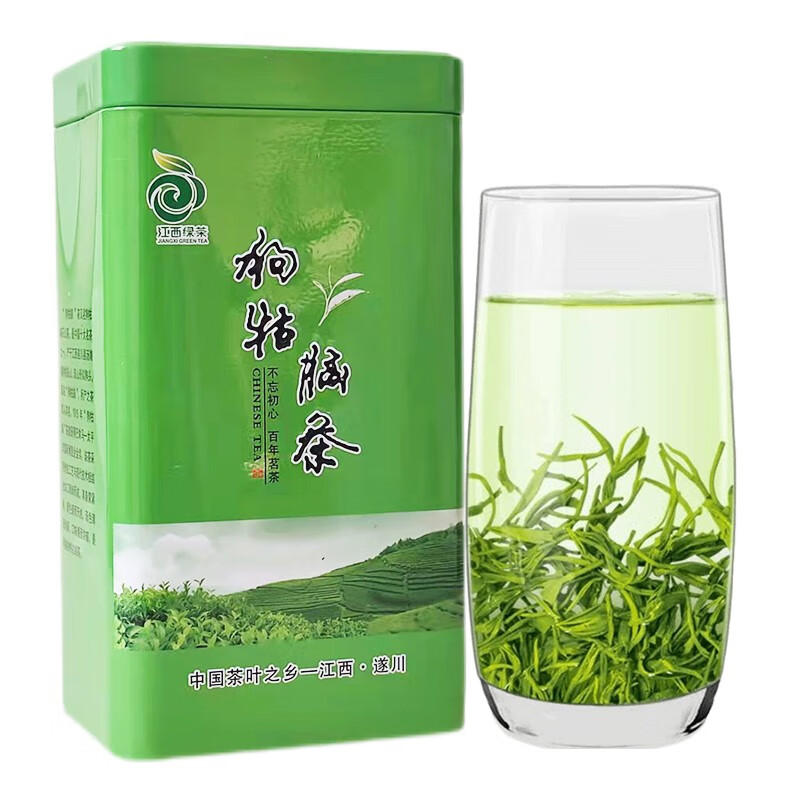 何王子2023新茶狗牯脑茶江西遂川明前高山绿茶散装浓香茶叶250g