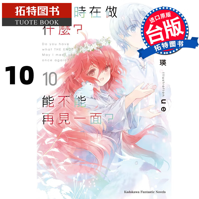 现货 末日时在做什么 能不能再见一面10 枯野瑛 角川 轻小说 进口原版书