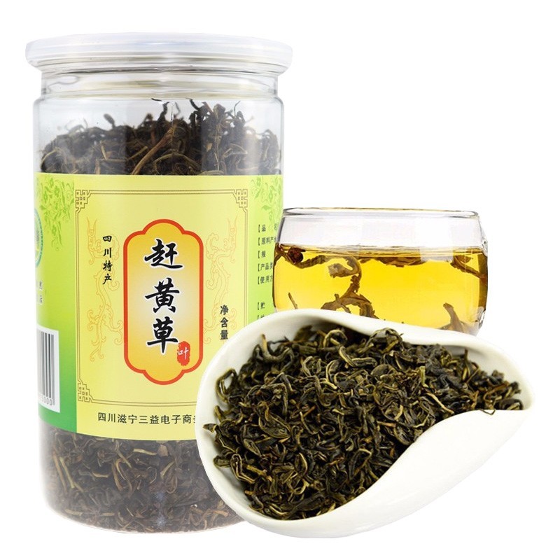 滋宁 四川古蔺赶黄草茶 天然赶黄草叶花草茶熬夜泡水喝转氨酶可搭配