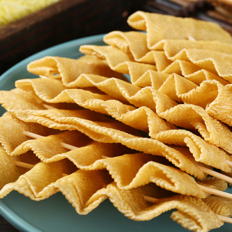 朗小贝豆腐串干豆皮串豆干串麻辣烫火锅食材人造肉新货豆制品干货 50