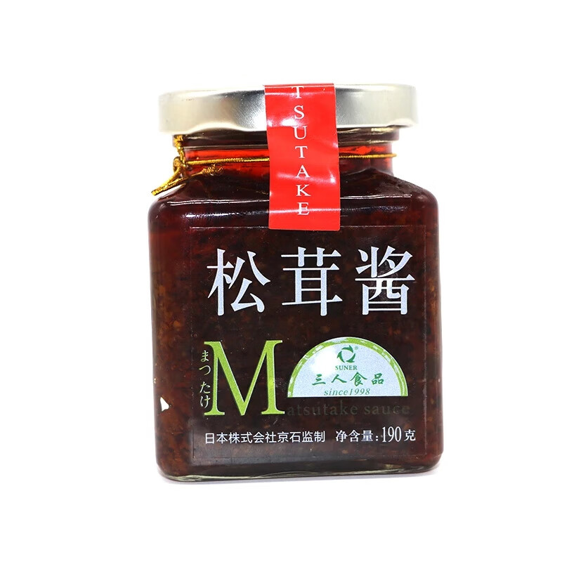 禾澹三人食品云南松茸酱拌饭料下面酱下饭菜 属性