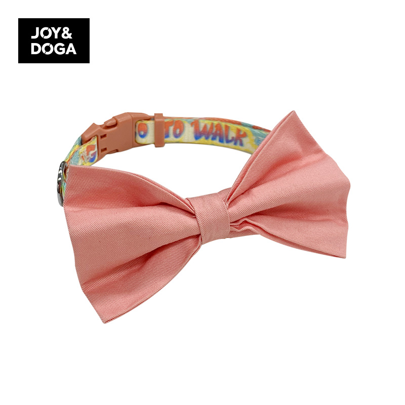 JOY&DOGA 宠物专用可调节式卡扣项圈蝴蝶结小型宠物猫狗通用领结领花项圈怎么样,好用不?
