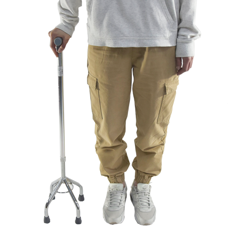 老年人四角拐杖轻便防滑可伸缩调节高低拐棍老人走路拐杖 xk-8904