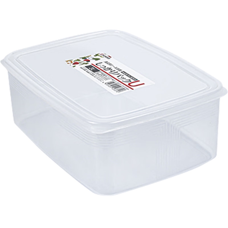 家の物语（KATEI STORY） 日本进口保鲜盒食品级专用冰箱收纳盒塑料密封盒厨房蔬菜水果冷冻收纳 抗冷冻保鲜盒 8个装10062657337510