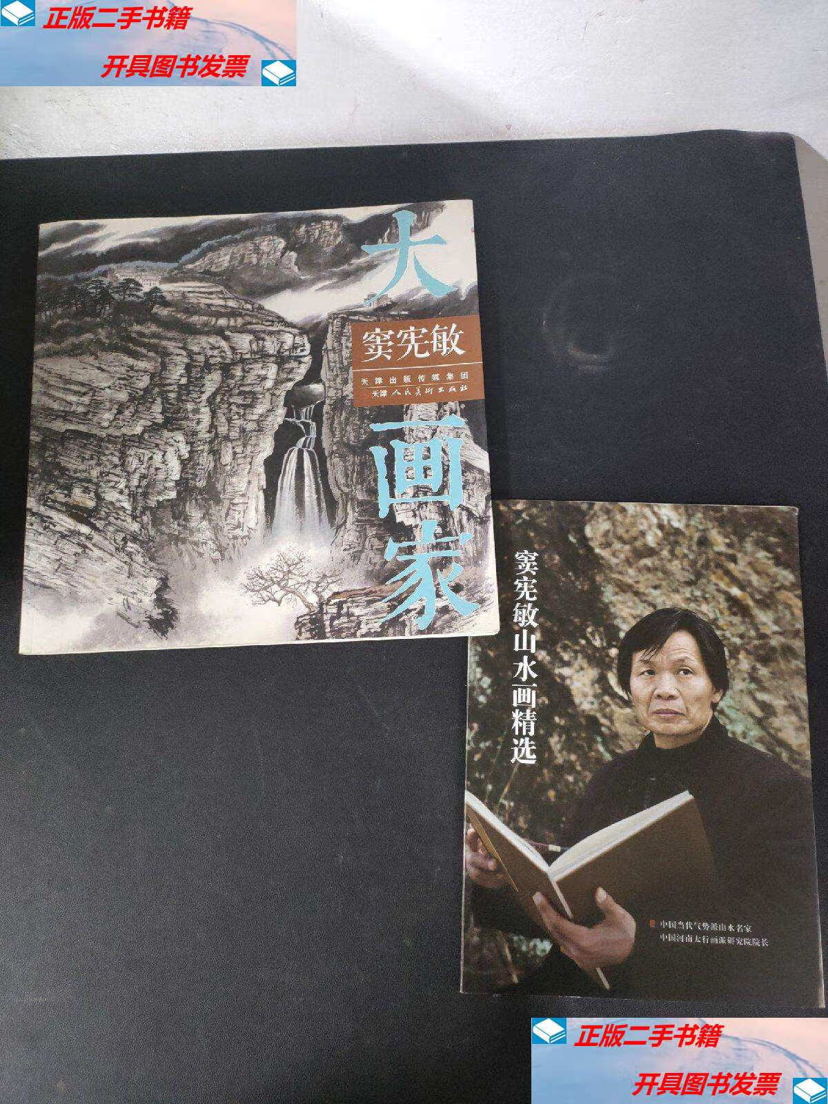 【二手9成新】大画家 窦宪敏 附山水画精选一张 /窦宪敏 天津人民美术
