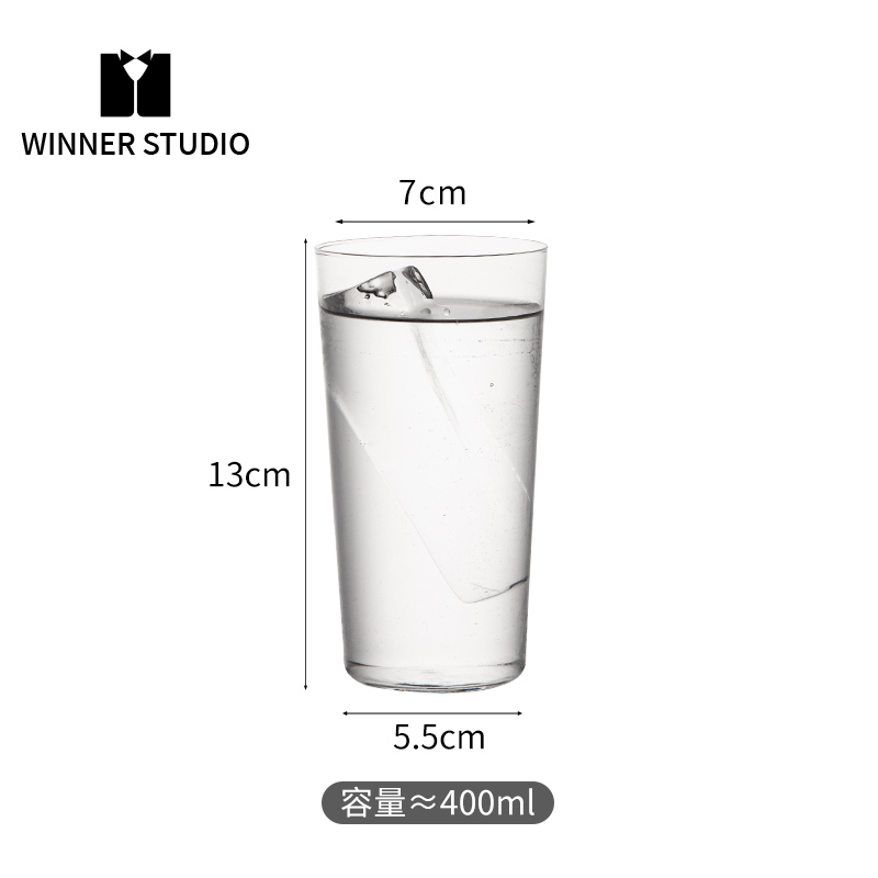 山恋津【甄选】 日式柯林杯长饮杯威士忌杯水割鸡尾酒杯海波嗨棒high