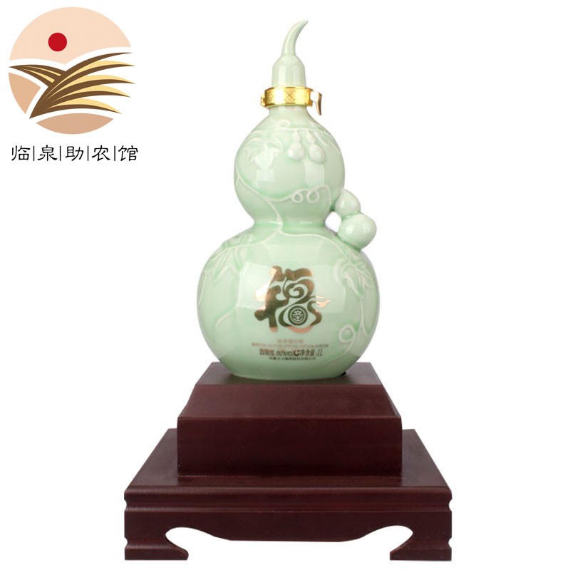 臻品60度年份葫芦型浓香型白酒800毫升好酒自家酿造 60度年份葫芦酒