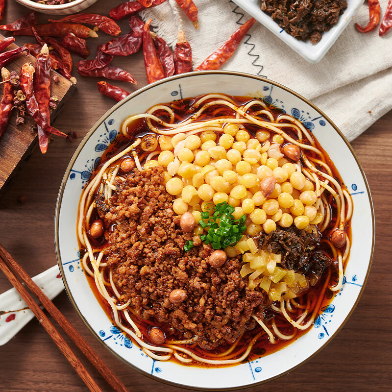 统一满汉大餐重庆小面煮面300g1盒