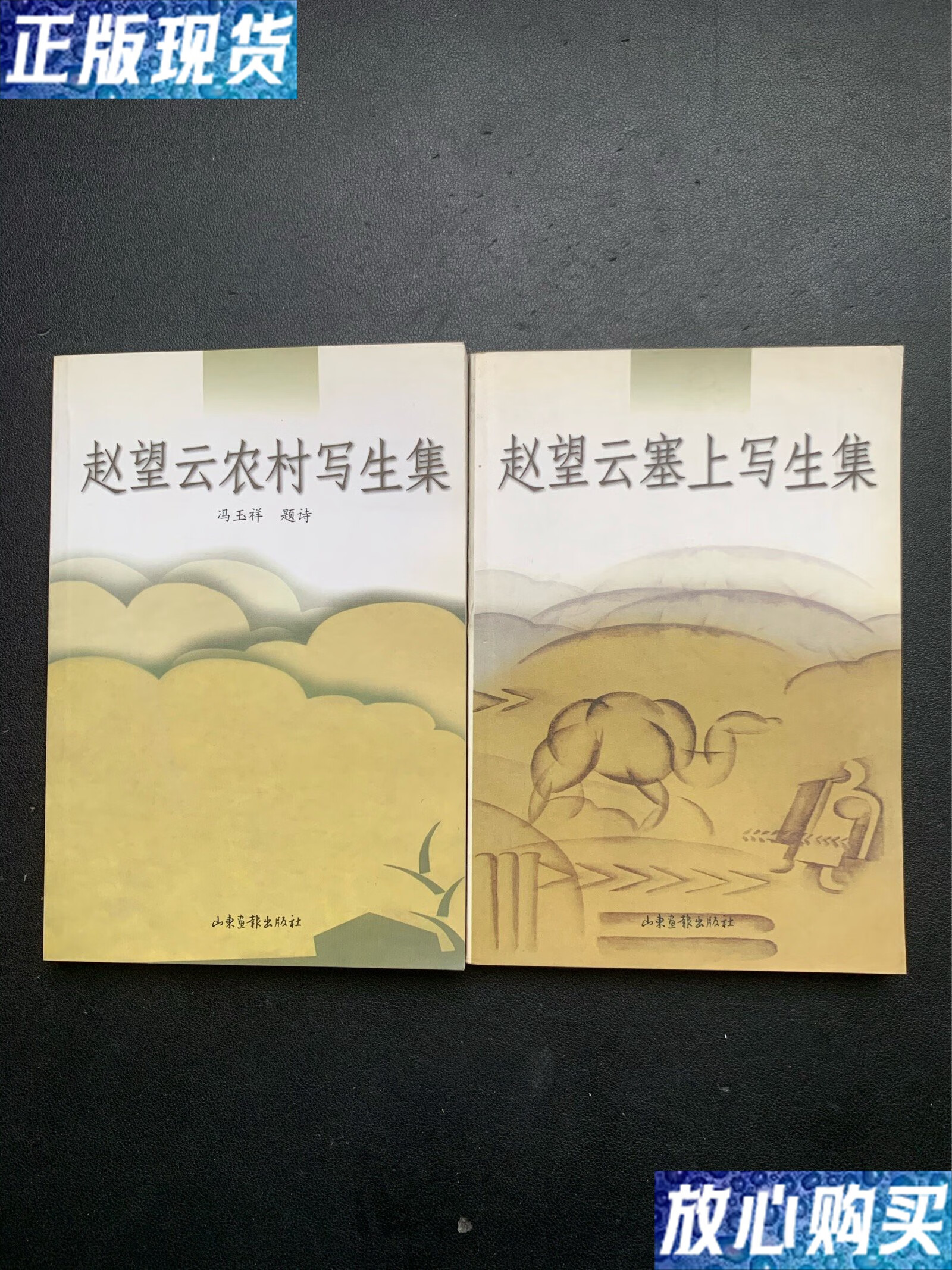 【二手9成新】赵望云农村写生集 赵望云塞上写生集(2本合售) /赵望云