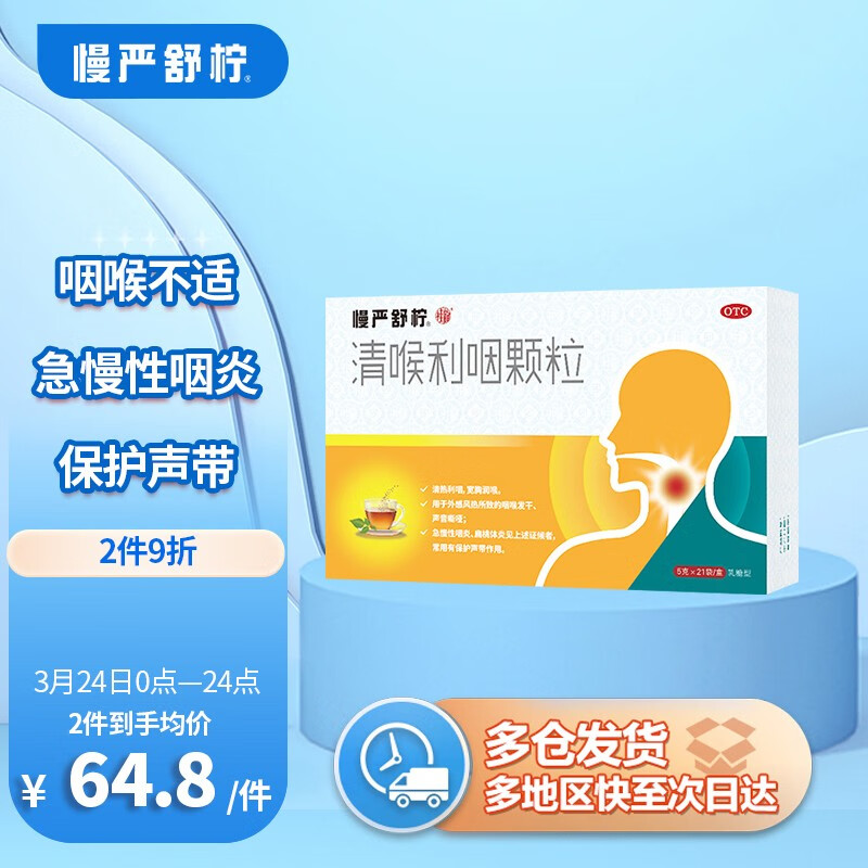 呼吸系统疾病福音!慢严舒柠清喉颗粒价格趋势分析及用户评价