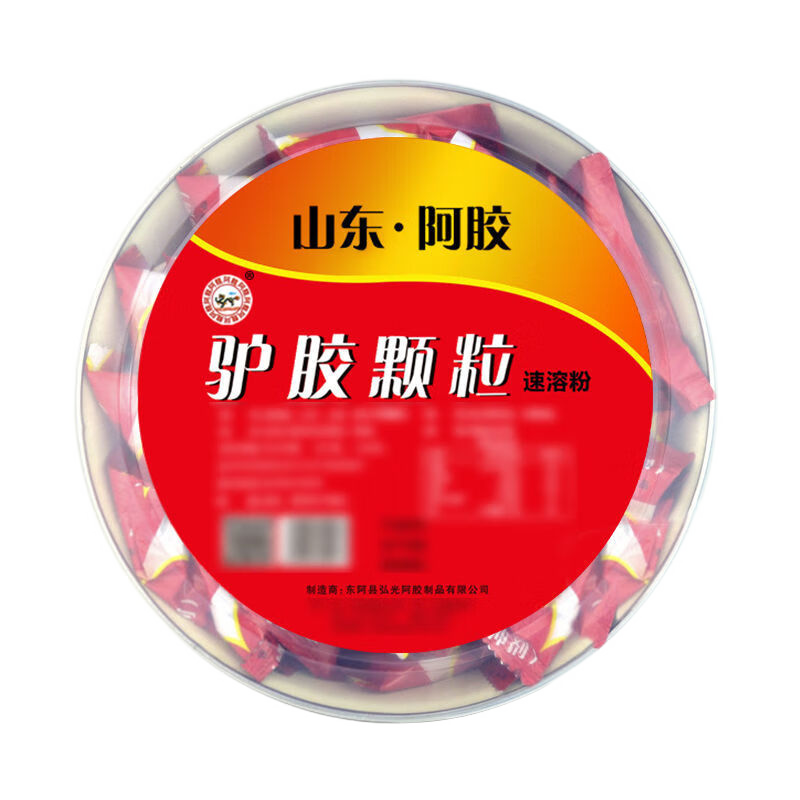 東阿阿膠山東東阿阿膠驢膠顆粒 30包600g阿膠速溶粉顆粒女士滋氣血補沖劑