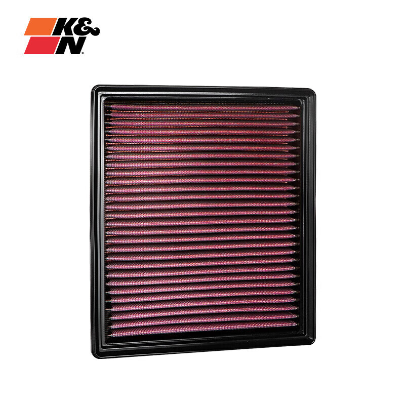 K&N高流量空气滤芯滤清器格适用宝马1系/2系/3系/4宝马空滤33-20990