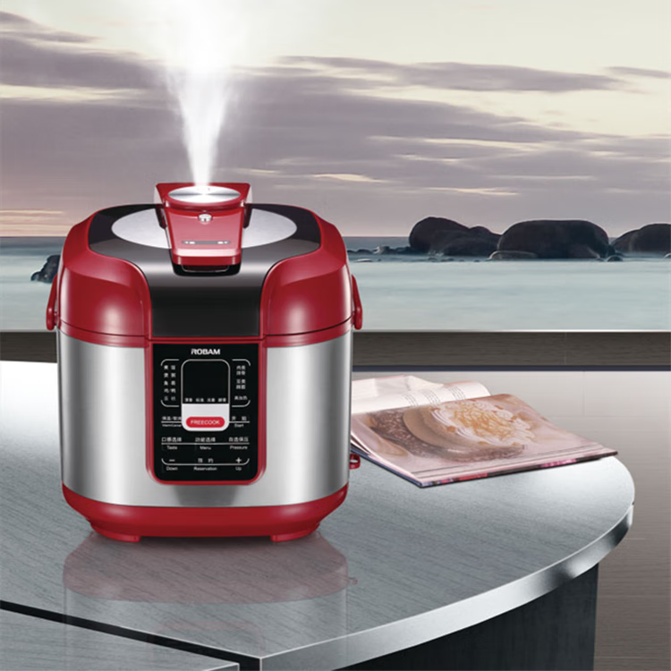 guenrobam/老板高压锅 cy50-217s电/压力锅家用智能电/饭煲大容量 银