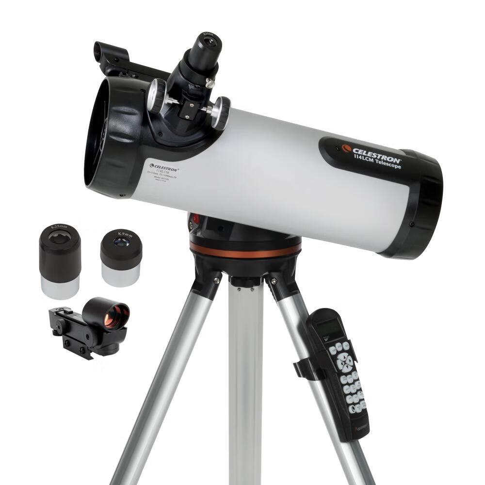 CELESTRON 星特朗 114LCM 計算機化牛頓望遠鏡 - 初學者望遠鏡