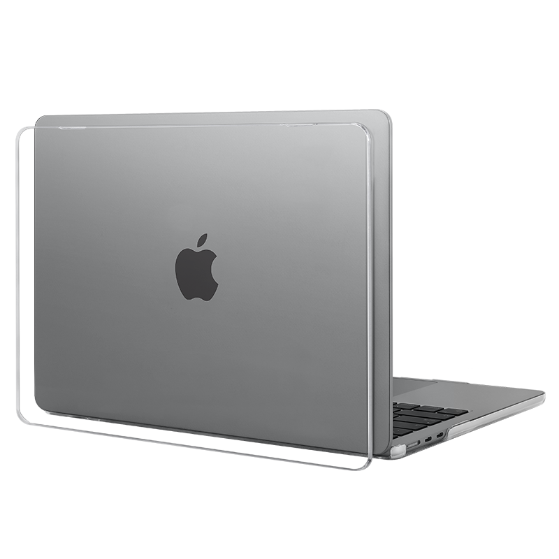 极川（JRC）2022款苹果MacBook Air13.6英寸笔记本电脑保护壳 防护型水晶壳套装耐磨防刮A2681 透明100033013323