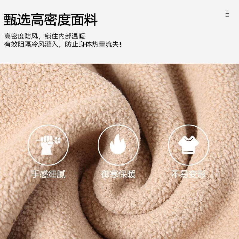 漫花格中老年女裤妈妈秋冬款休闲阔腿长裤奶奶裤加绒加厚老太太松紧裤子 春秋-黑灰色 4XL 建议130-140斤