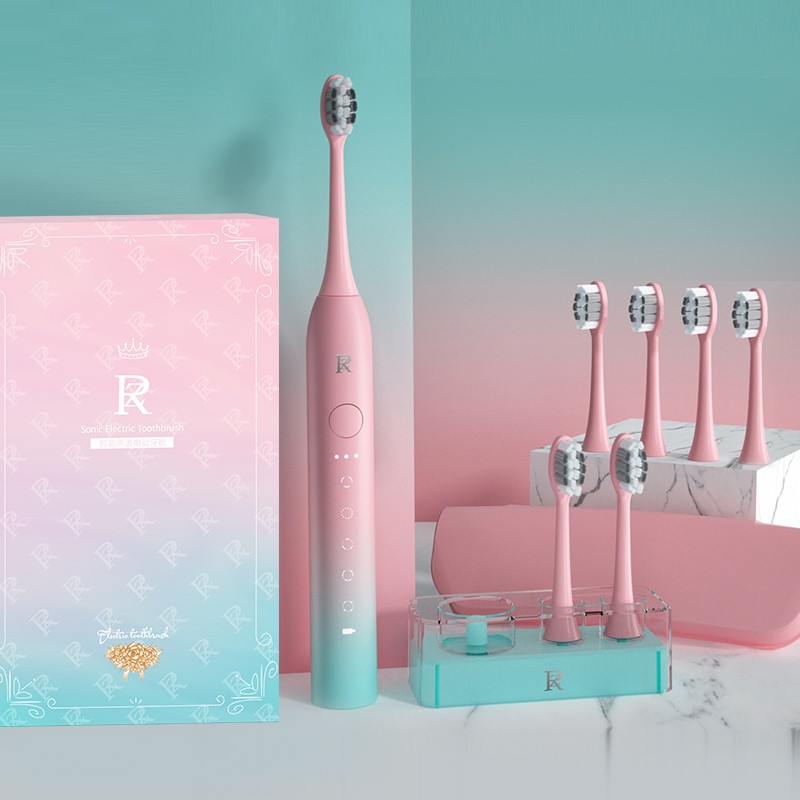 zr/择柔声波电动牙刷成人男女士全自动充电式学生党软毛情侣套装礼盒