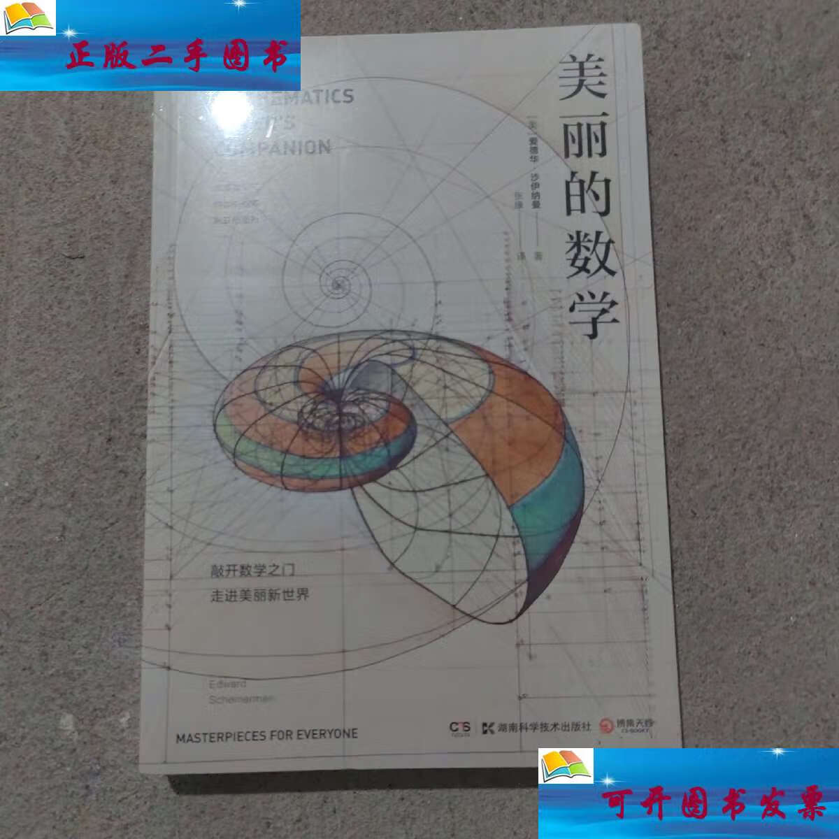 【二手9成新】美丽的数学(一本独具特色的数学科普书) /爱德华·沙伊