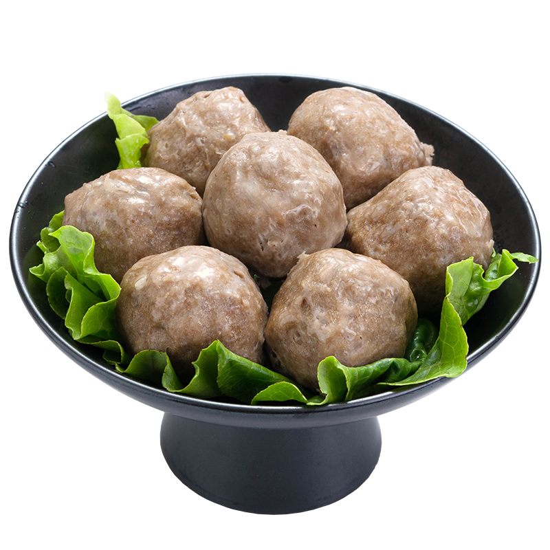 趣十八番正宗潮汕牛肉丸牛筋丸肉含量≥90%烧烤牛丸火锅食材丸子火锅丸料 潮汕牛肉丸半斤*1包