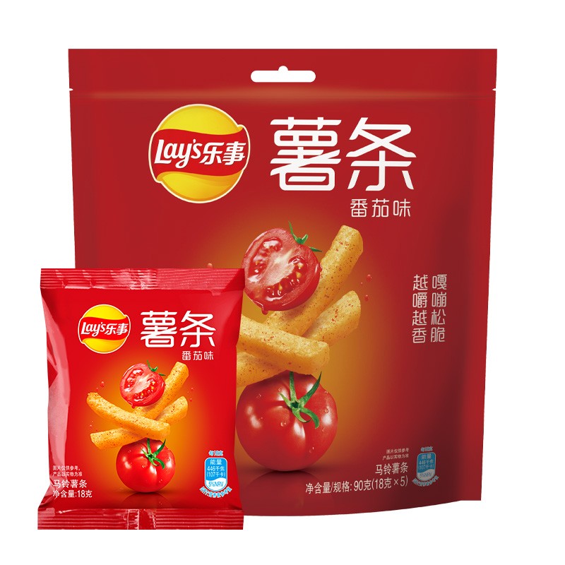 【乐事薯条】番茄味口感松脆美味,价格走势稳定|京东商城