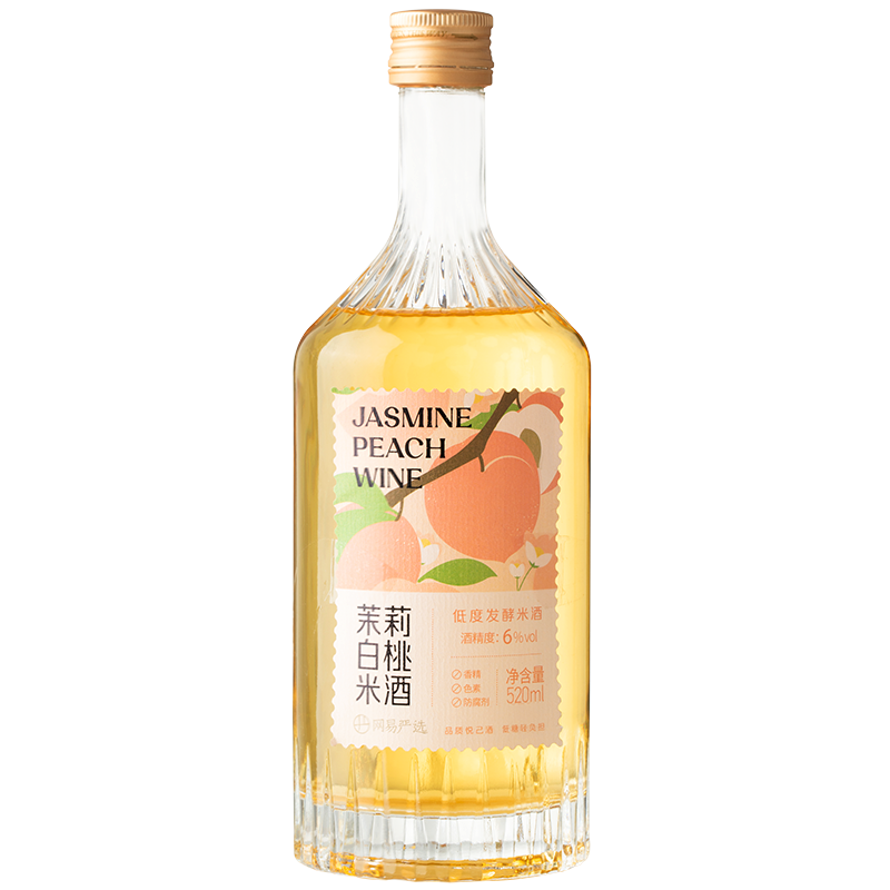 YANXUAN 网易严选 茉莉白桃米酒 520ml