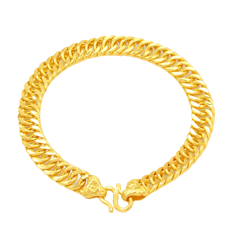 ���ڲ����������鱦�ƽ�������Ů���999.9����������ʿ����������� 58.4g��19cm��