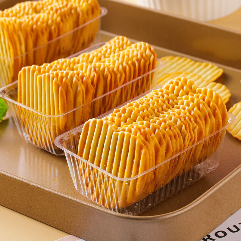 佰佳淇味山药薄片饼干零食网红休闲食品独立包装一整箱解馋饼干零食