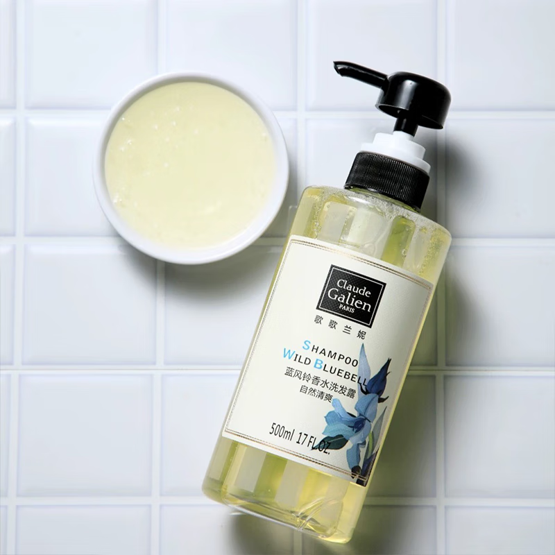 歌歌兰妮蓝风铃洗发水500ml 氨基酸头皮养护洗头膏清爽 蓝风铃香水