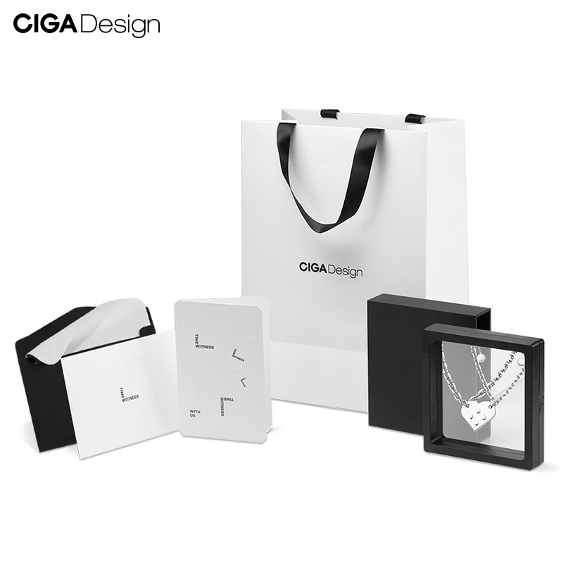 【限量赠】CIGA Design玺佳520专属礼盒套装（情侣手链，礼品袋，贺卡，擦表布） 礼盒套装