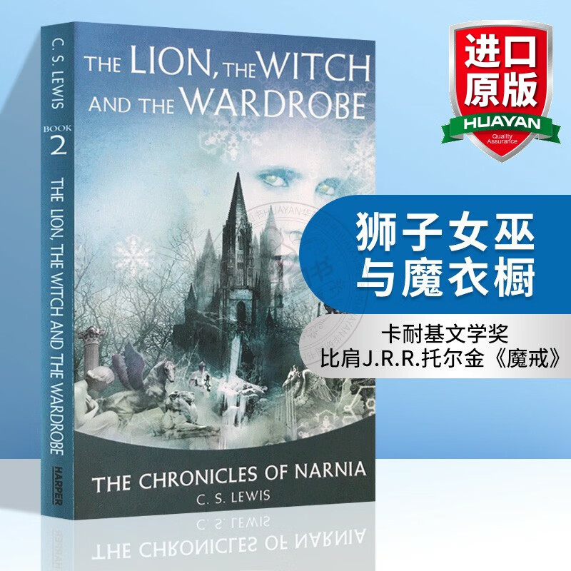 the witch and the wardrobe 狮子女巫和魔衣柜 奇幻儿童故事进口英语