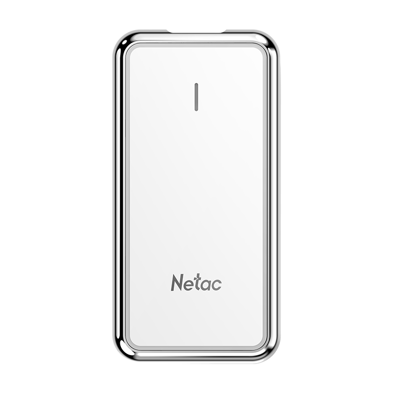Netac 朗科 ZR USB 3.2 移动固态硬盘 Type-C 512GB 白色