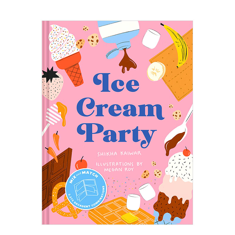 【现货】Ice Cream Party，冰淇淋狂欢 英文原版图书籍进口正版 Shikha Kaiwar