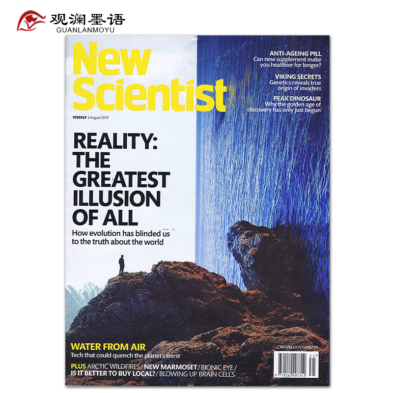 【单期可选】New Scientist 新科学家 2019年 英国科普杂志英文英语期刊 2019年8月3日刊