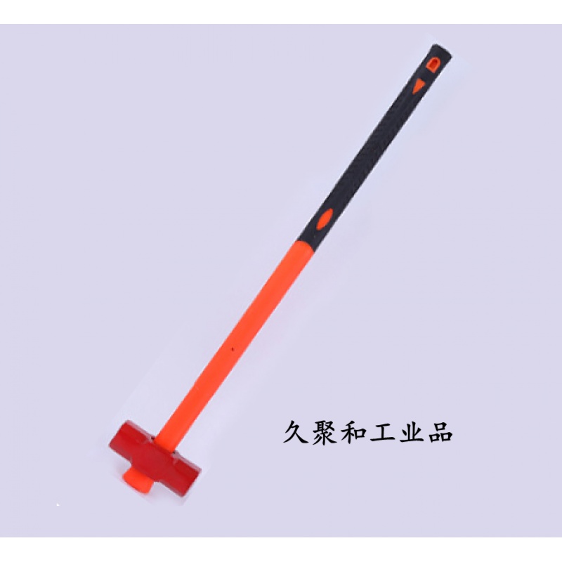 锤八角锤子8p10p12p24磅健身砸轮胎大锤石工锤砸墙消防锤 8磅(带手柄