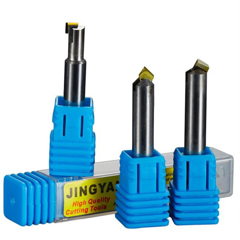 哩嗹啰嗹单晶钻石刀高光铝用刀倒角刀90度亚克力金银铜铝镜面高光倒